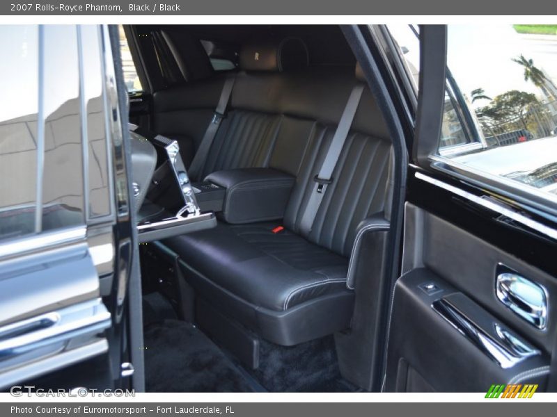 Black / Black 2007 Rolls-Royce Phantom