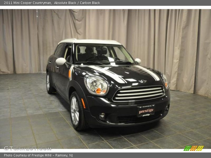Absolute Black / Carbon Black 2011 Mini Cooper Countryman