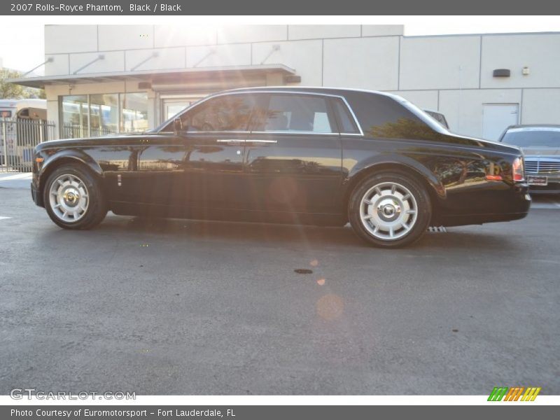 Black / Black 2007 Rolls-Royce Phantom