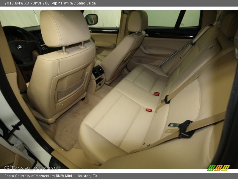 Alpine White / Sand Beige 2013 BMW X3 xDrive 28i