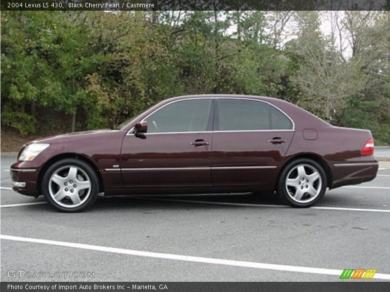  2004 LS 430 Black Cherry Pearl