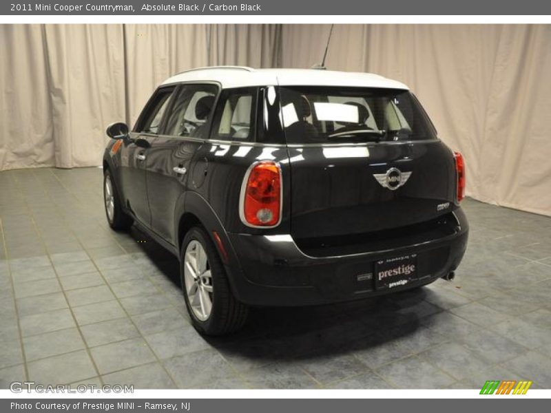 Absolute Black / Carbon Black 2011 Mini Cooper Countryman