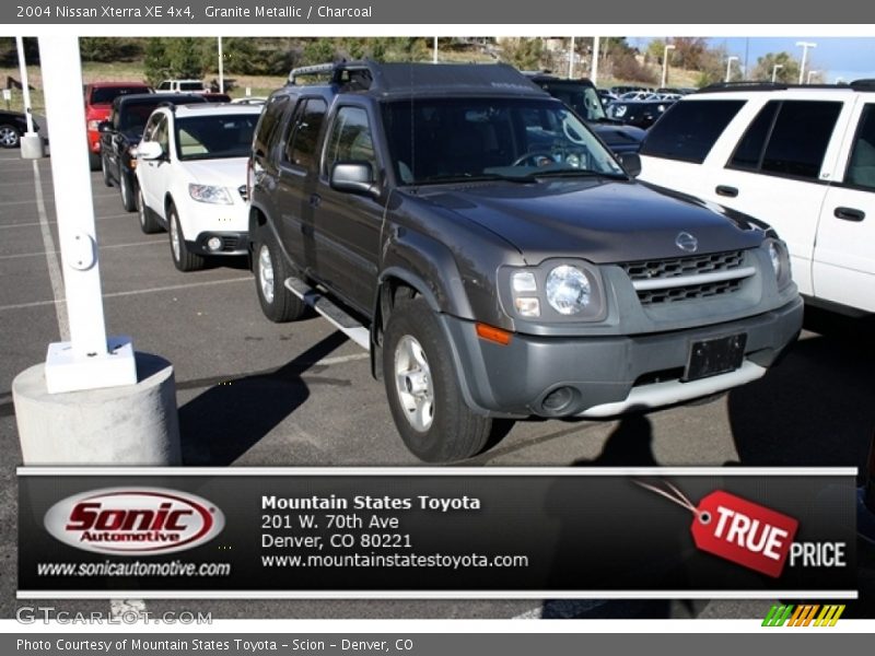 Granite Metallic / Charcoal 2004 Nissan Xterra XE 4x4