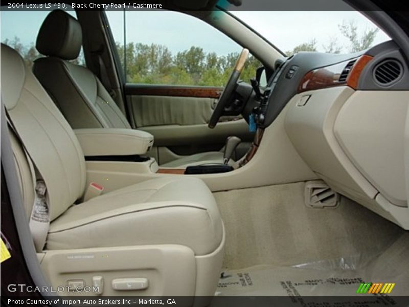 Black Cherry Pearl / Cashmere 2004 Lexus LS 430