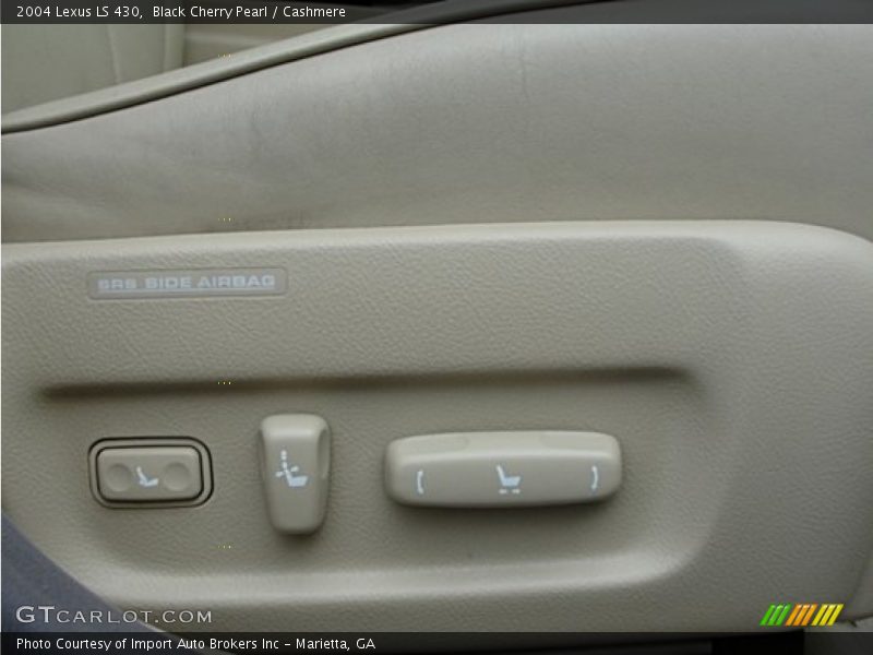 Black Cherry Pearl / Cashmere 2004 Lexus LS 430