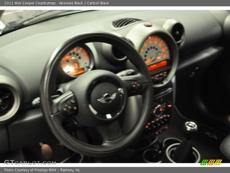 Absolute Black / Carbon Black 2011 Mini Cooper Countryman