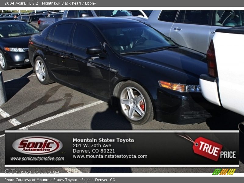 Nighthawk Black Pearl / Ebony 2004 Acura TL 3.2