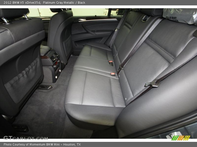 Platinum Gray Metallic / Black 2012 BMW X5 xDrive35d