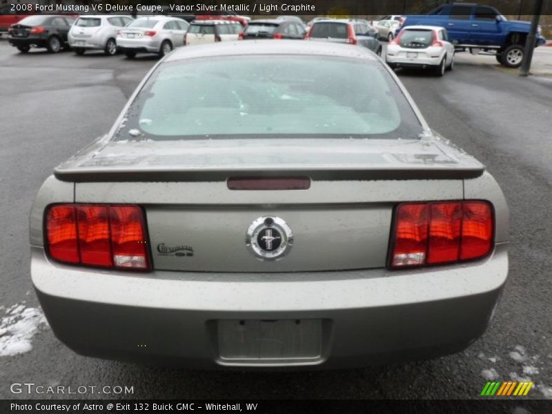 Vapor Silver Metallic / Light Graphite 2008 Ford Mustang V6 Deluxe Coupe