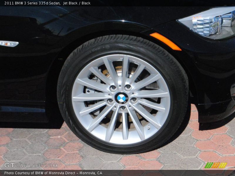 Jet Black / Black 2011 BMW 3 Series 335d Sedan