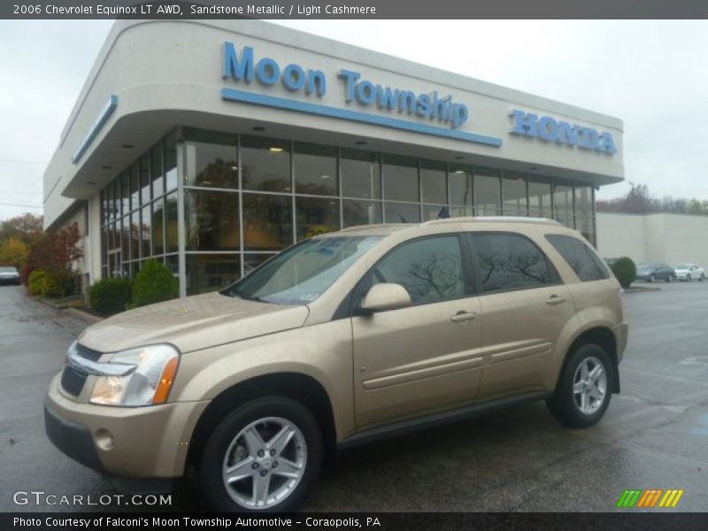 Sandstone Metallic / Light Cashmere 2006 Chevrolet Equinox LT AWD