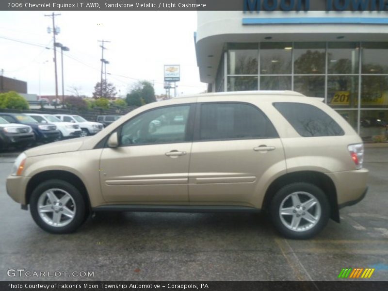 Sandstone Metallic / Light Cashmere 2006 Chevrolet Equinox LT AWD