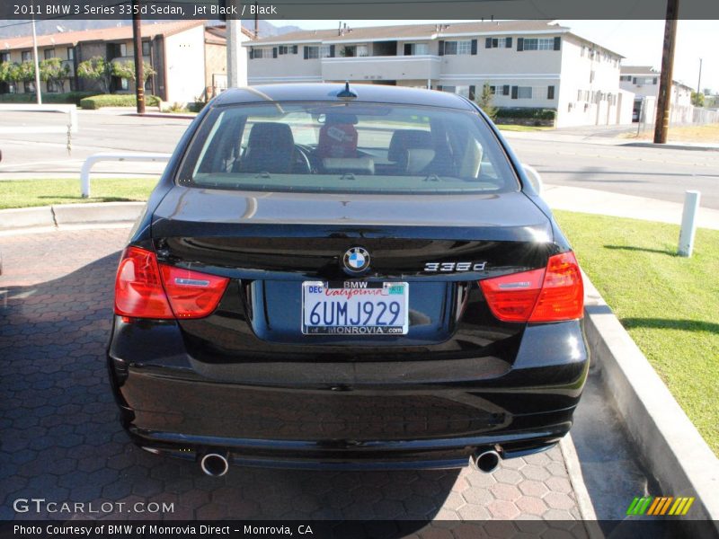 Jet Black / Black 2011 BMW 3 Series 335d Sedan
