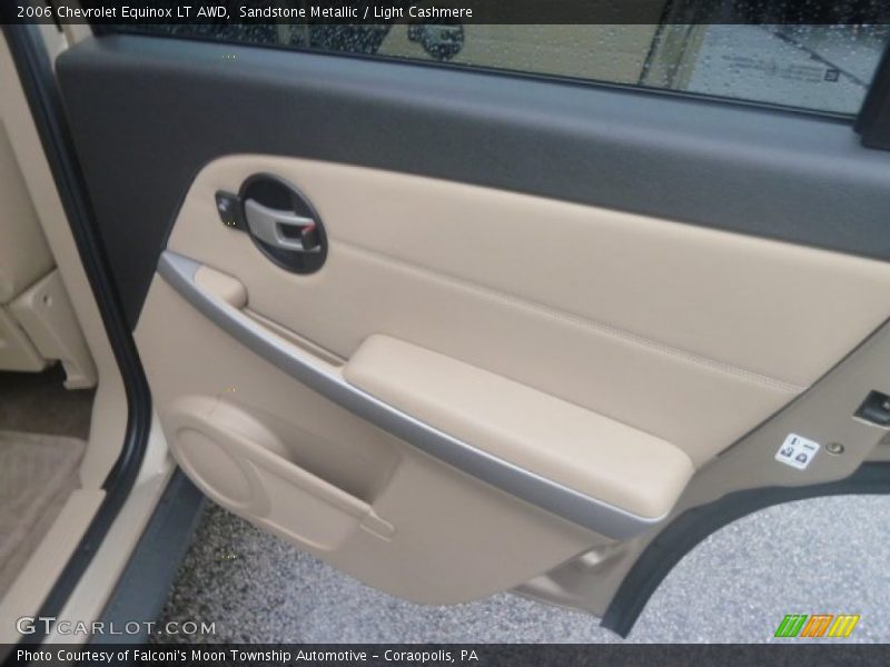 Sandstone Metallic / Light Cashmere 2006 Chevrolet Equinox LT AWD