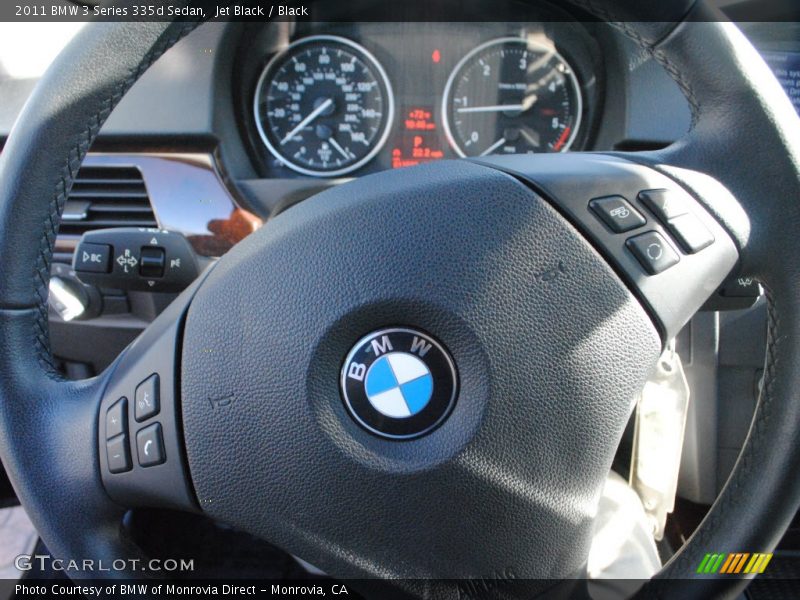 Jet Black / Black 2011 BMW 3 Series 335d Sedan