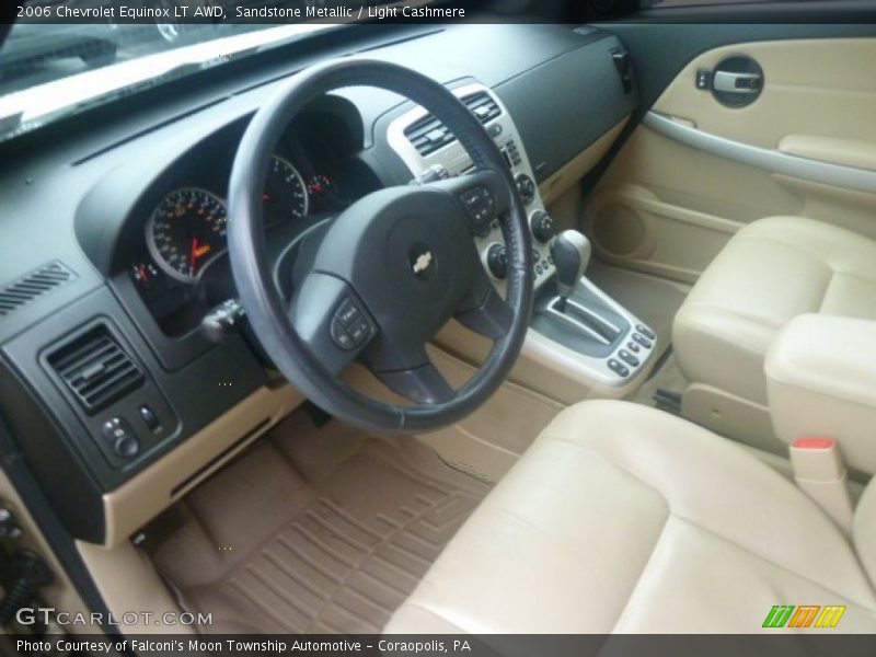 Sandstone Metallic / Light Cashmere 2006 Chevrolet Equinox LT AWD
