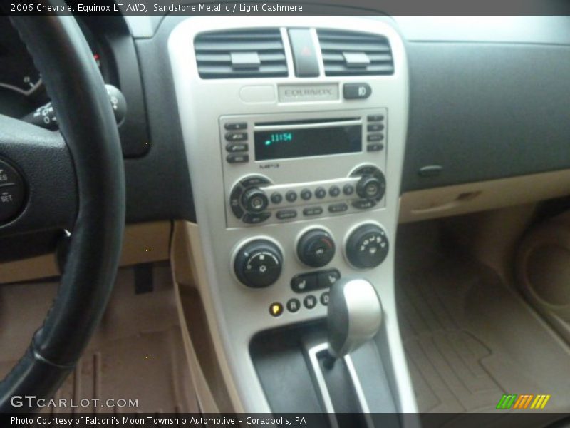 Controls of 2006 Equinox LT AWD