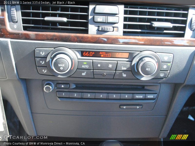 Jet Black / Black 2011 BMW 3 Series 335d Sedan
