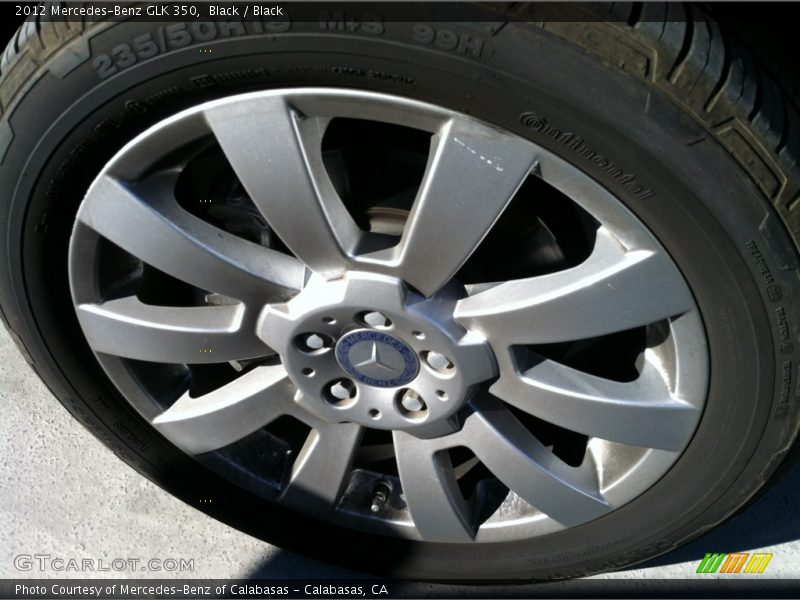 Black / Black 2012 Mercedes-Benz GLK 350