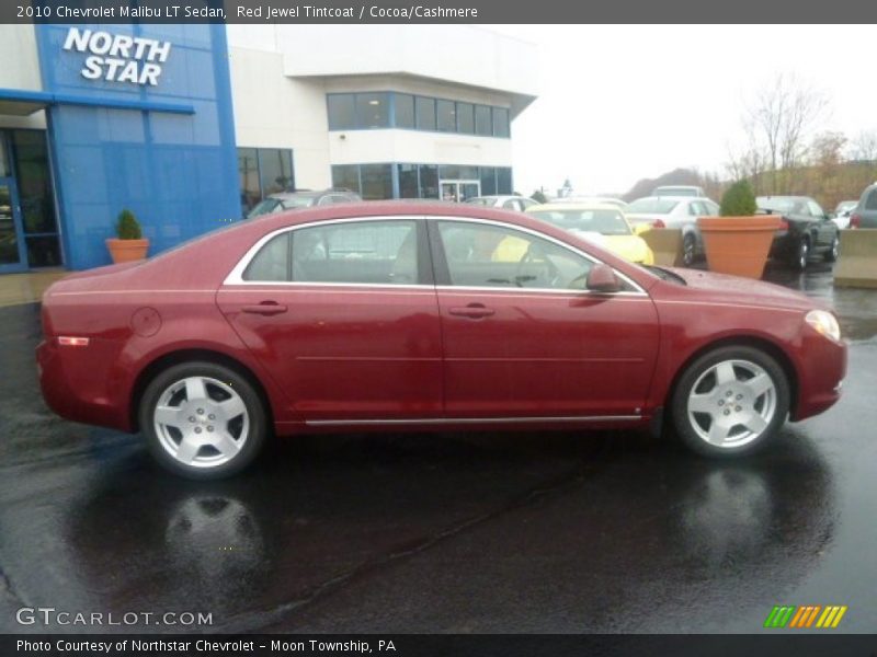 Red Jewel Tintcoat / Cocoa/Cashmere 2010 Chevrolet Malibu LT Sedan