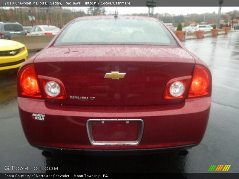 Red Jewel Tintcoat / Cocoa/Cashmere 2010 Chevrolet Malibu LT Sedan