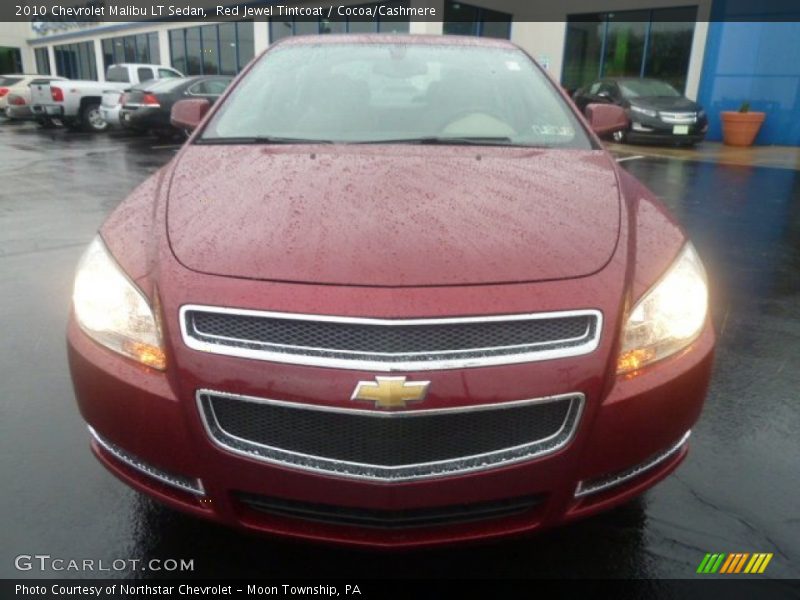Red Jewel Tintcoat / Cocoa/Cashmere 2010 Chevrolet Malibu LT Sedan