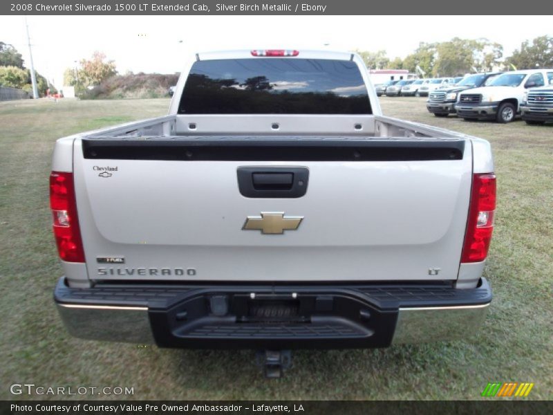 Silver Birch Metallic / Ebony 2008 Chevrolet Silverado 1500 LT Extended Cab