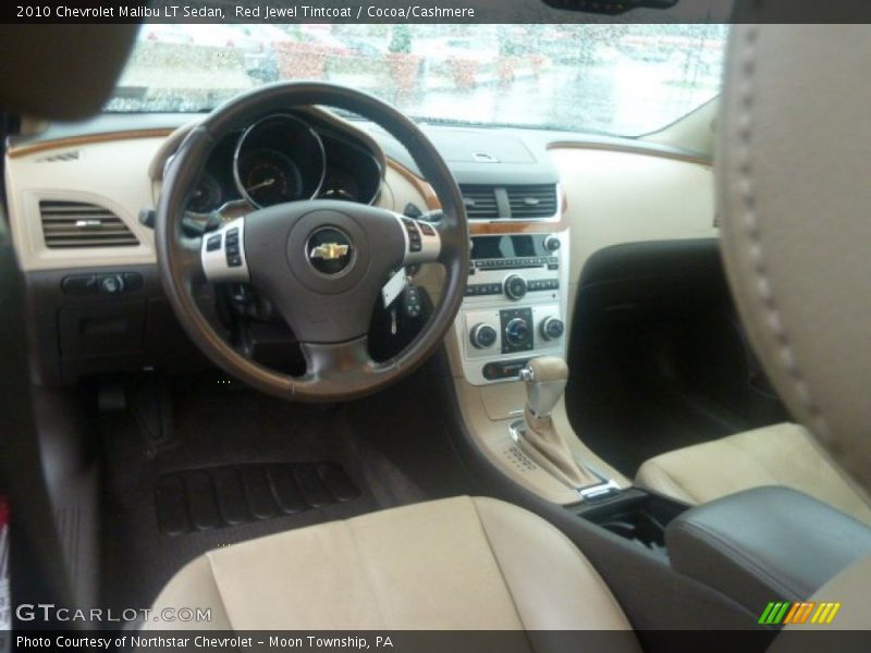 Red Jewel Tintcoat / Cocoa/Cashmere 2010 Chevrolet Malibu LT Sedan