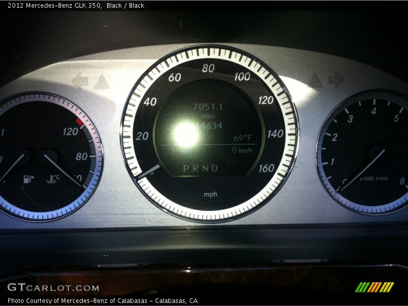 Black / Black 2012 Mercedes-Benz GLK 350