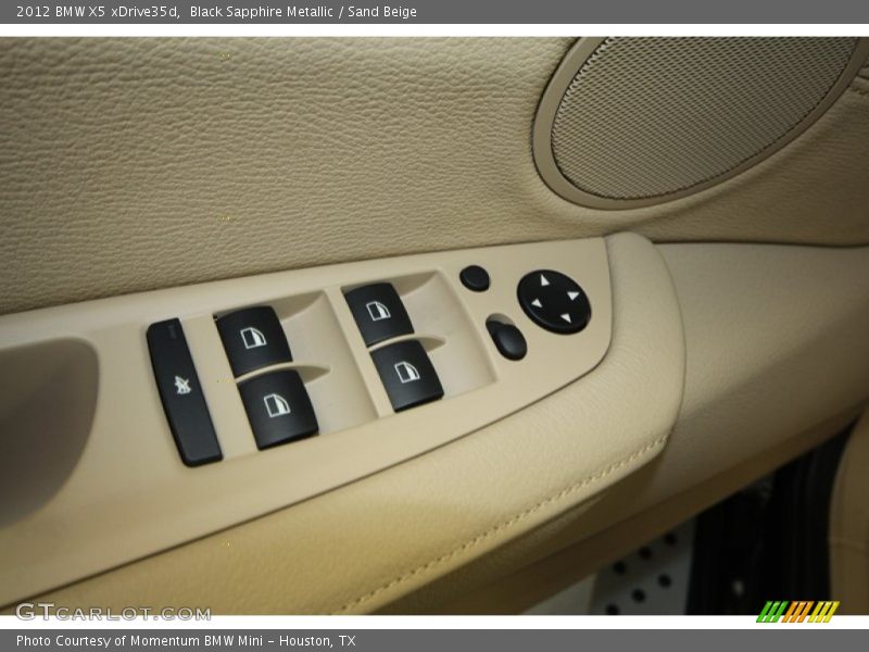 Black Sapphire Metallic / Sand Beige 2012 BMW X5 xDrive35d