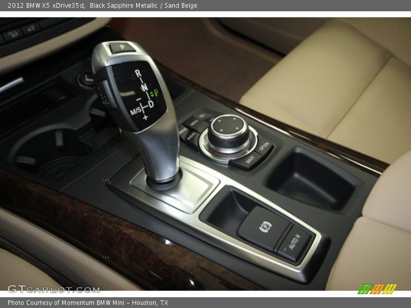 Black Sapphire Metallic / Sand Beige 2012 BMW X5 xDrive35d