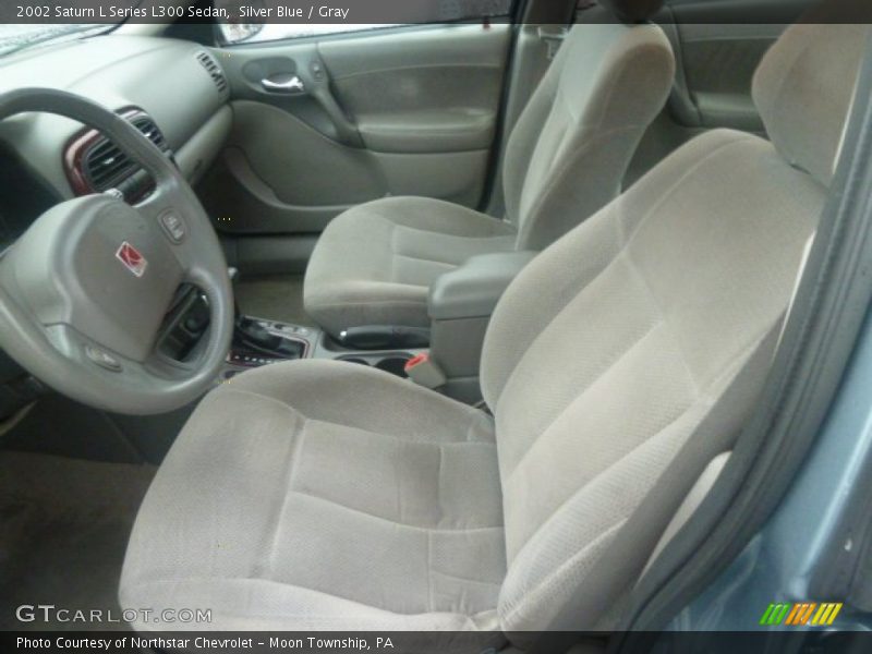 Silver Blue / Gray 2002 Saturn L Series L300 Sedan