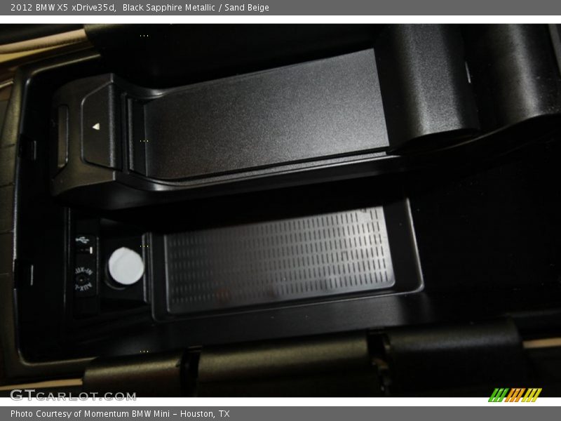 Black Sapphire Metallic / Sand Beige 2012 BMW X5 xDrive35d