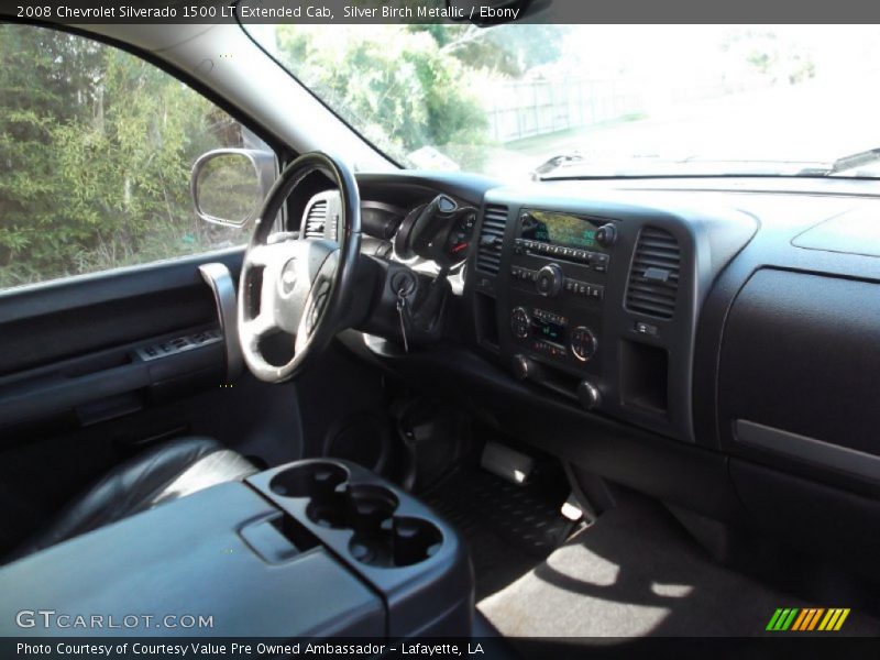 Silver Birch Metallic / Ebony 2008 Chevrolet Silverado 1500 LT Extended Cab