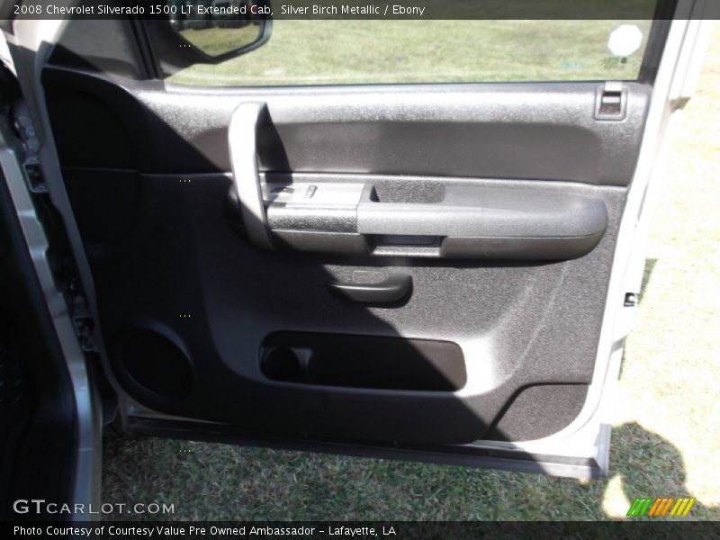 Silver Birch Metallic / Ebony 2008 Chevrolet Silverado 1500 LT Extended Cab