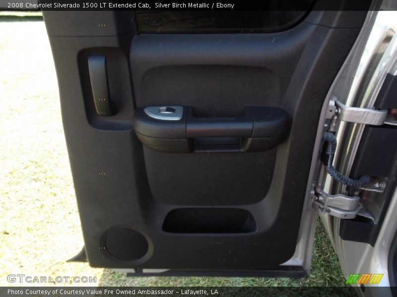 Silver Birch Metallic / Ebony 2008 Chevrolet Silverado 1500 LT Extended Cab