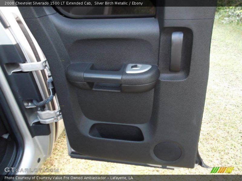 Silver Birch Metallic / Ebony 2008 Chevrolet Silverado 1500 LT Extended Cab