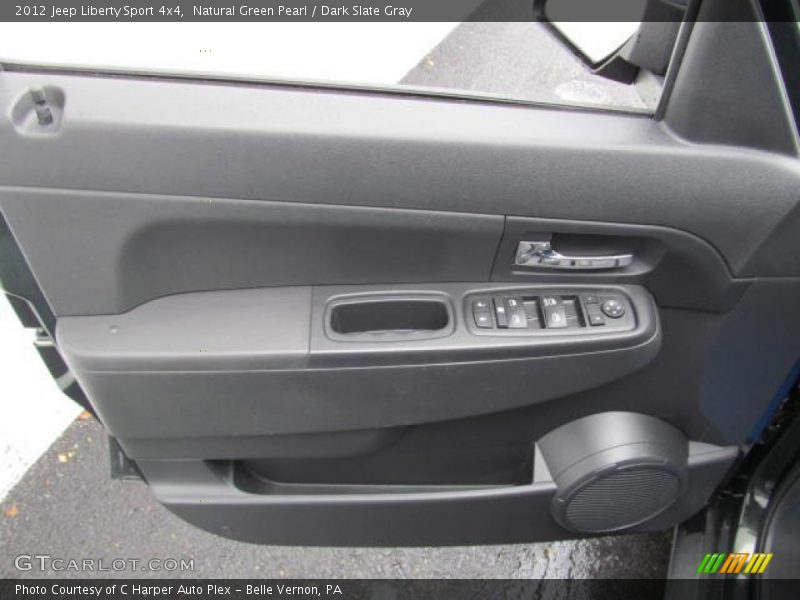 Natural Green Pearl / Dark Slate Gray 2012 Jeep Liberty Sport 4x4