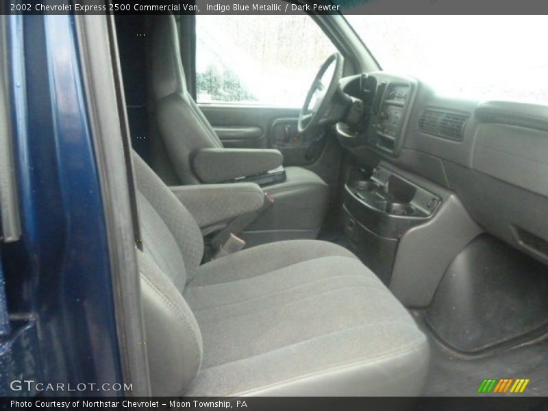 Indigo Blue Metallic / Dark Pewter 2002 Chevrolet Express 2500 Commercial Van