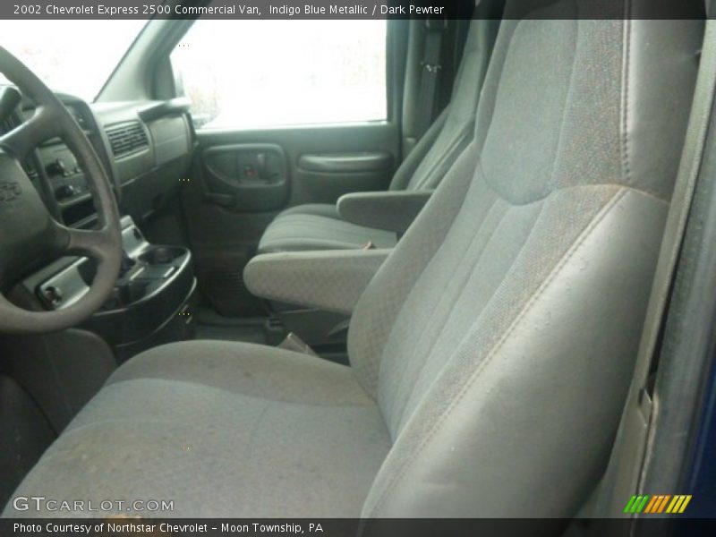 Indigo Blue Metallic / Dark Pewter 2002 Chevrolet Express 2500 Commercial Van