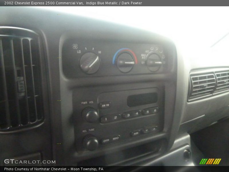 Indigo Blue Metallic / Dark Pewter 2002 Chevrolet Express 2500 Commercial Van