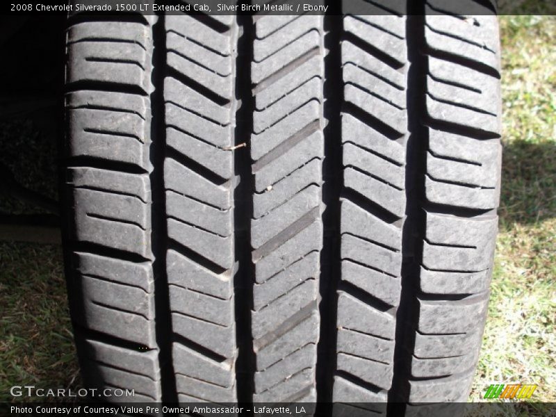 Silver Birch Metallic / Ebony 2008 Chevrolet Silverado 1500 LT Extended Cab