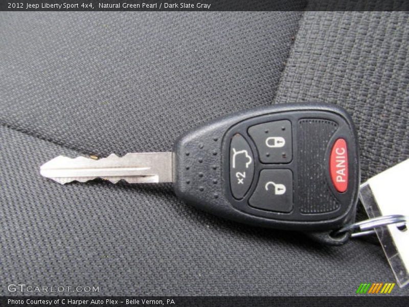 Keys of 2012 Liberty Sport 4x4