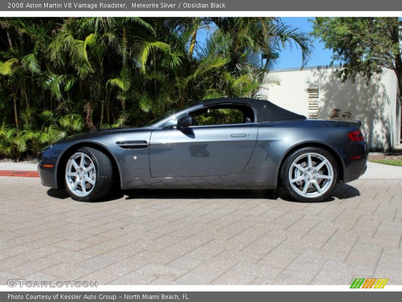  2008 V8 Vantage Roadster Meteorite Silver