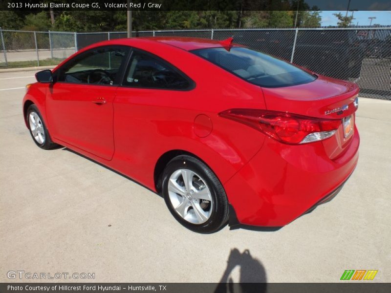  2013 Elantra Coupe GS Volcanic Red