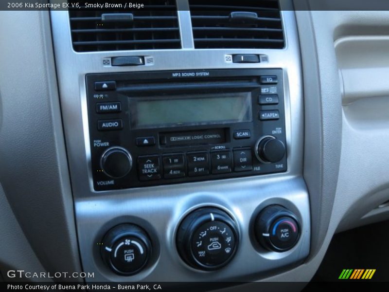 Smoky Brown / Beige 2006 Kia Sportage EX V6
