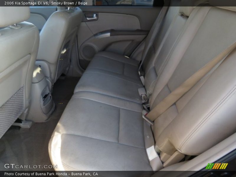 Smoky Brown / Beige 2006 Kia Sportage EX V6