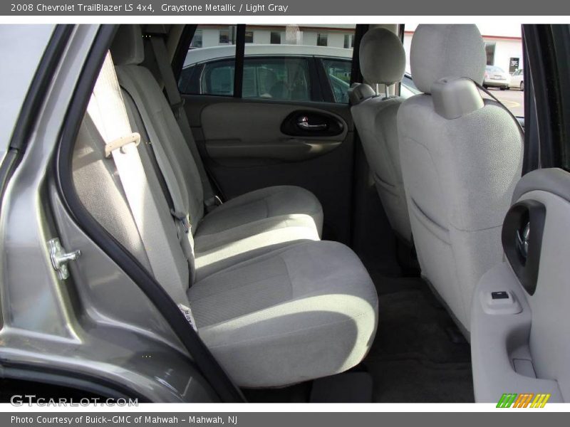 Graystone Metallic / Light Gray 2008 Chevrolet TrailBlazer LS 4x4