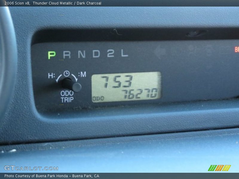 Thunder Cloud Metallic / Dark Charcoal 2006 Scion xB