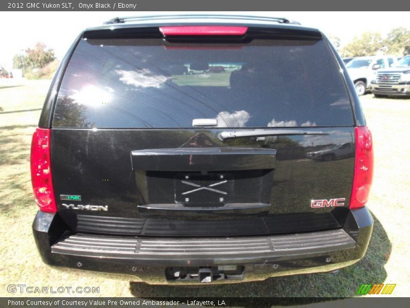 Onyx Black / Ebony 2012 GMC Yukon SLT